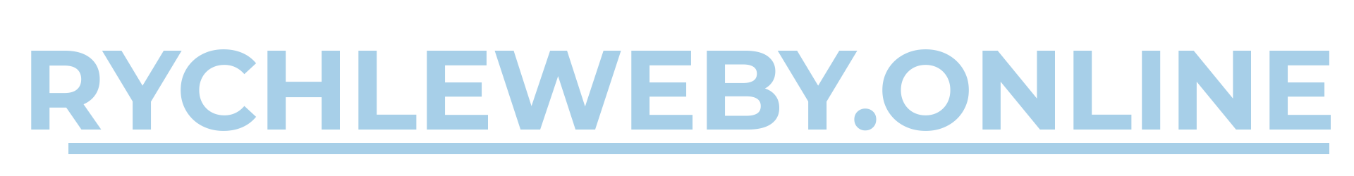 Rychlé weby